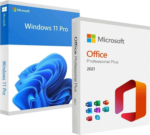 MICROSOFT Windows 11 Pro & Office Professional Plus 2021 (1 User