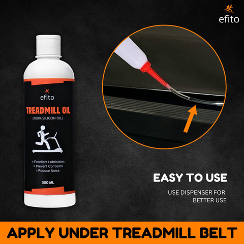 efito Treadmill lubricant oil for belt Pure Silicon Oil dispenser free  Manual Dispenser Price in India