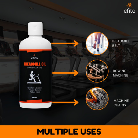 efito Treadmill lubricant oil for belt Pure Silicon Oil dispenser free  Manual Dispenser Price in India