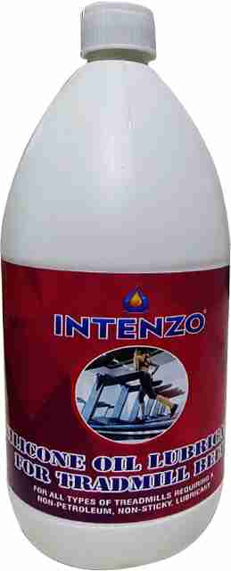 intenzo Silicone oil lubricant for treadmill belt and multipurpose use  Manual Pump