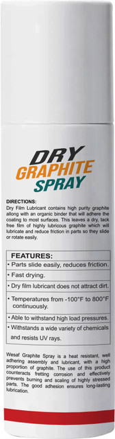 lubricant gel is used for wesaf Dry Graphite Lubricant Spray, Bonded Lubricant for Metal Manual  Sprayer Price in India