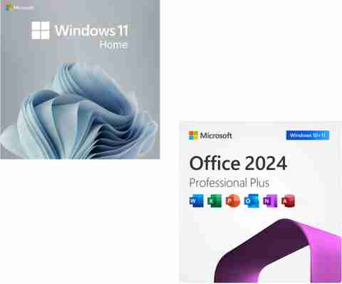 MICROSOFT Combo Office 2024 + Windows 11 Home Updated Latest