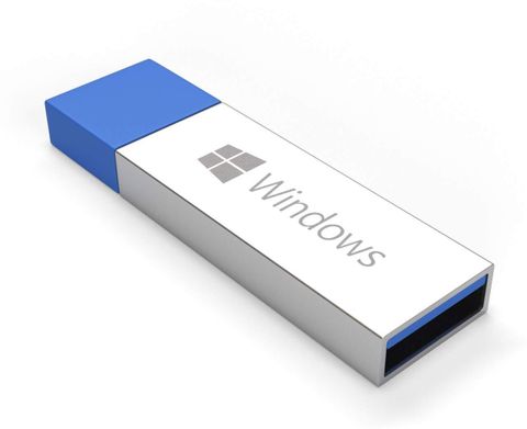 MICROSOFT Windows 10 Professional Box-Pack Activation Key Card with USB ...