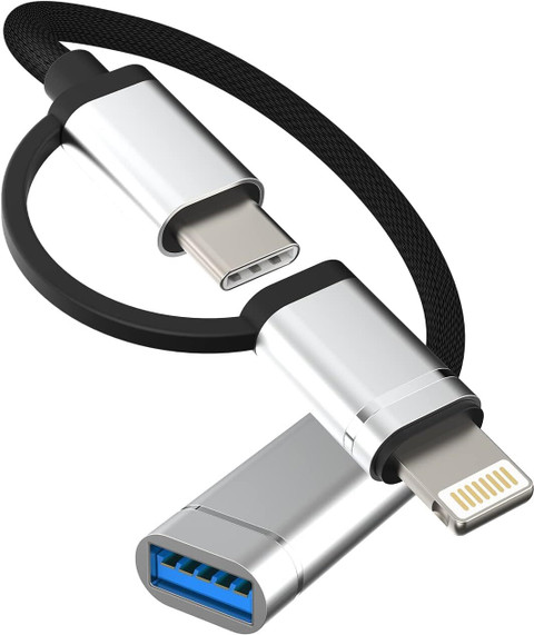 FKU USB Type C, Lightning, USB OTG Adapter Price in India Buy