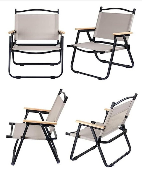 Star Work Heavy-Duty Compact Folding Outdoor Chairs Zero Gravity