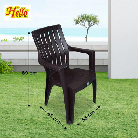 HELLO Orthopaedic Spine Care Chair for Outdoor Indoor Home Garden Office  Plastic Cafeteria Chair