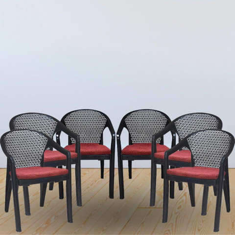 Plastic Chair Set Of Cushion Chairs ITALICA Oxy Plastic Arm Chair