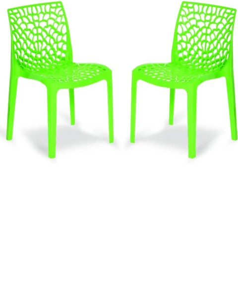 BLUE SQUARE Plastic Outdoor Chair