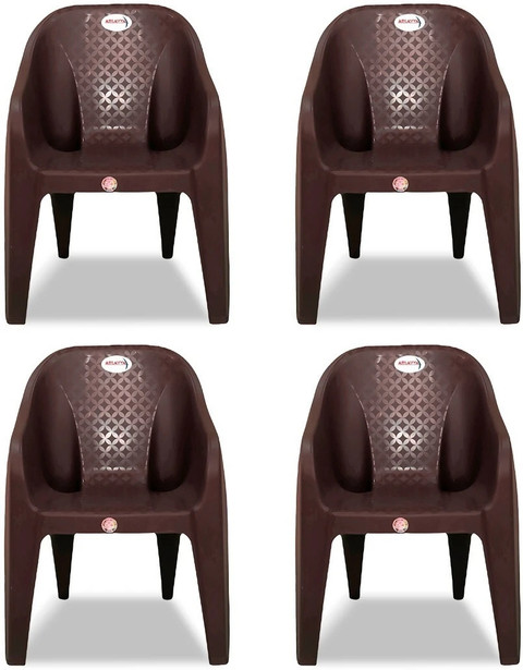 ARLAVYA Mario Model Arm Chair for Home, Garden Plastic Outdoor Chair