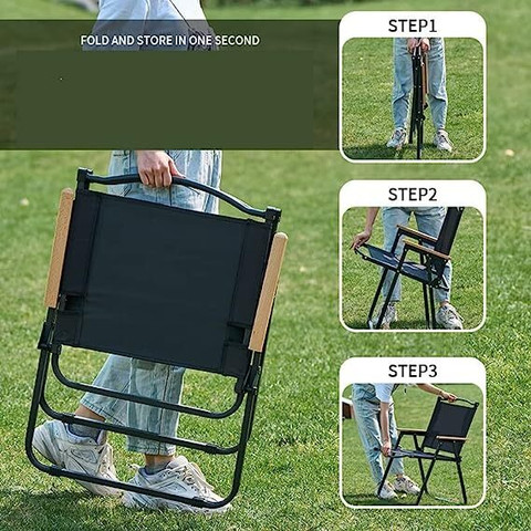 Star Work Heavy-Duty Compact Folding Outdoor Chairs - Zero Gravity
