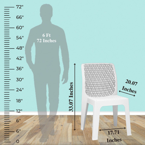 ITALICA Oxy Stackable Plastic Chair/Plastic Chair Set/Sturdy Chair ITALICA Oxy Stackable Plastic Chair/Plastic Chair Set/Sturdy Chair