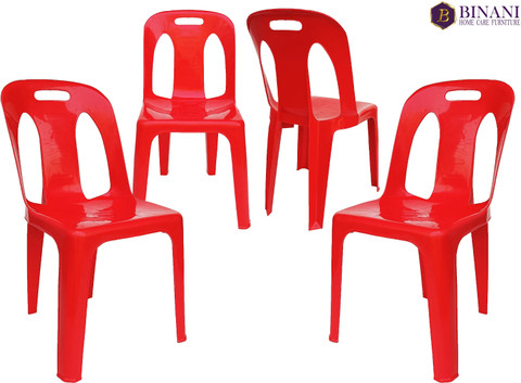 Binani Toss Plastic Chair For Home/Office/Garden|Durable