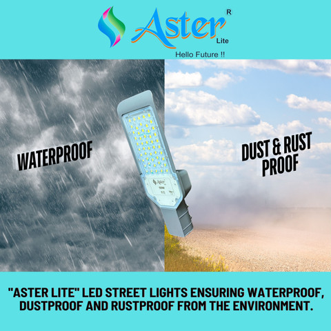 ASTER LITE Vibe+ 50W LED Street IP66 Waterproof (Pack of 1) Street