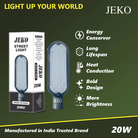 Jeko 20 Watt Led Street Light-Street Light Led 20 Watt-Flood Light