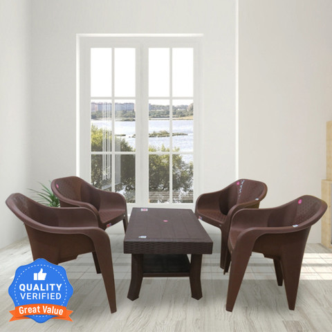 AVRO furniture Plastic Table Chair Set Price in India Buy AVRO