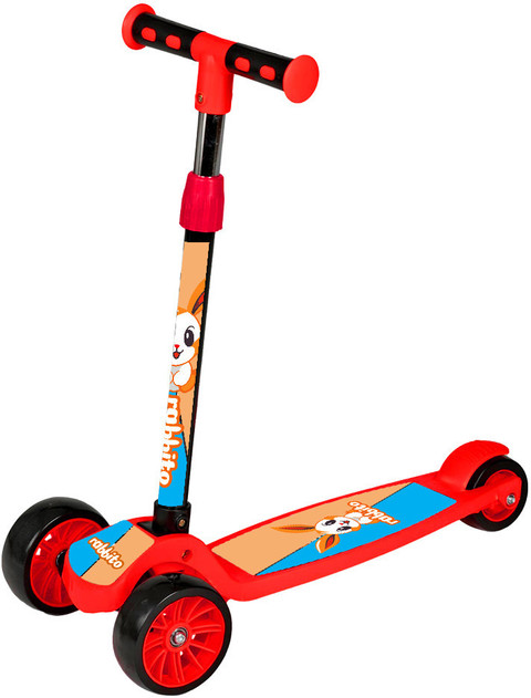 BAZKU Scooter for Kids Wheeler Foldable Kick Skating Cycle with