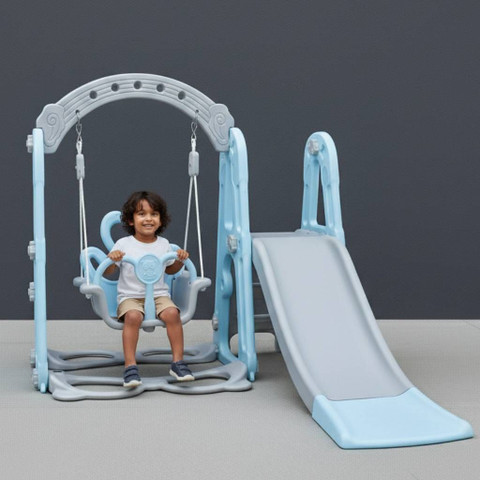 Ehomekart Garden Slide and Swing Combo for Kids Playgro Garden