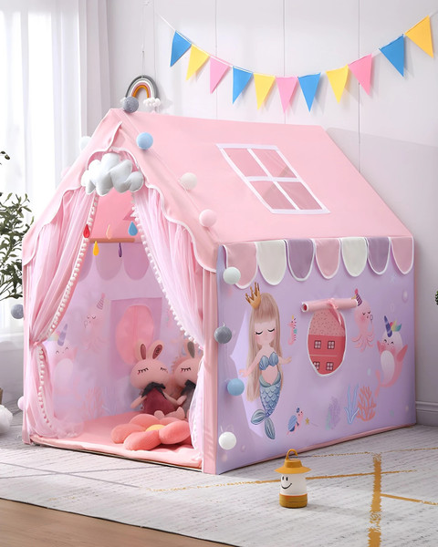 SHREE INCORPORATION Kids Play Tent House for -5 Year Old Girls - Main Image