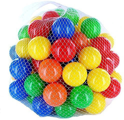 Balaji International Colorful Plastic Balls for Kids Pack of 24