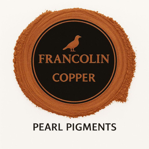 Francolin Mica/Pearl Powder Pigment Black