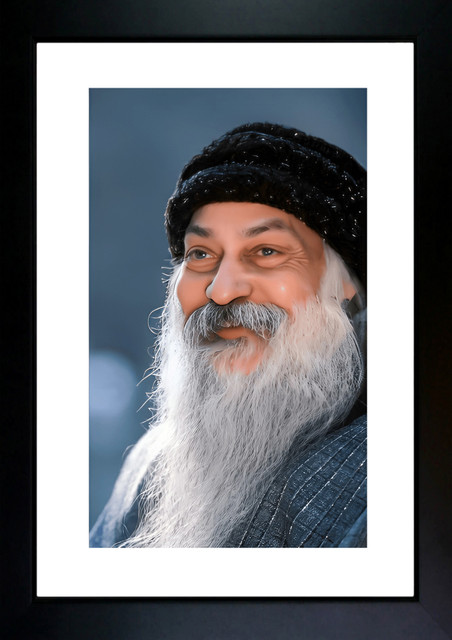 CrowdHall Osho Photo Frame | Osho Acharya Rajneesh Photo Frame