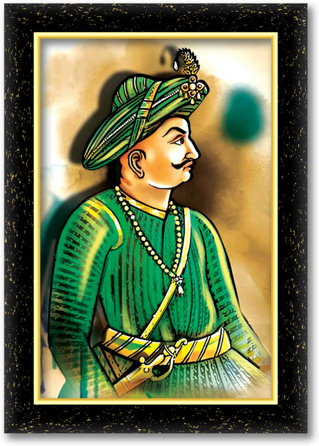 ARAAKA TIPU JI photo frame (Wood Base and Front Laminated) Acrylic