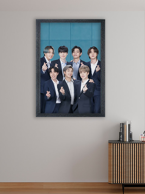 BTS フォトフレーム BTS OT7 white photo frame 6 * 8 INCH BY PURPLEBEES | BTS poster