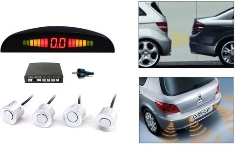 DriveXpert White Car Parking Sensor C27 Car White Parking Reverse ...
