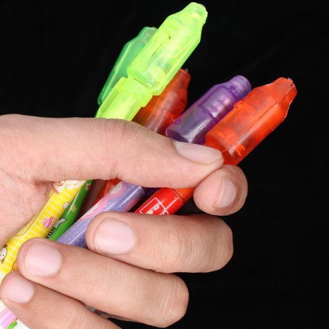 Crazzy Talks Art Portable Magic Invisible Magic Pen with UV-Light