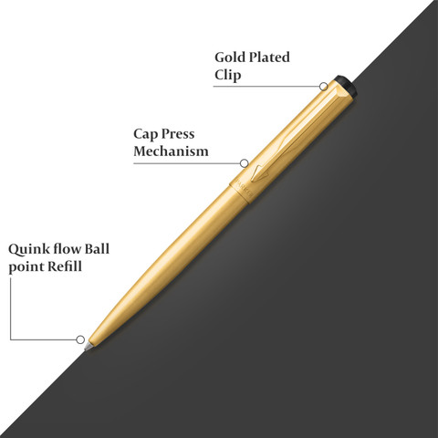 PARKER Vector Gold Stainless Steel Ball Pen - Buy PARKER Vector