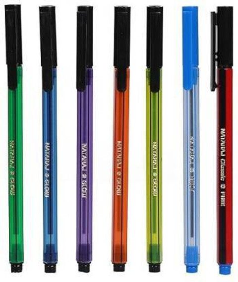 NATARAJ Glow Classic Mist Ball Pen Comfortable Writing with Non