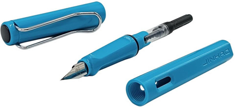 Flipkart Neo Gold Leaf Fountain Pen Gold Leaf Jinhao 599A Blue