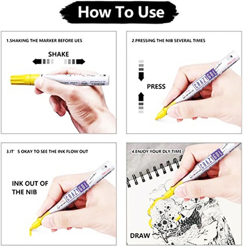CRAZYGOL Crazygol Wheel marker pen Suitable for use on a wide