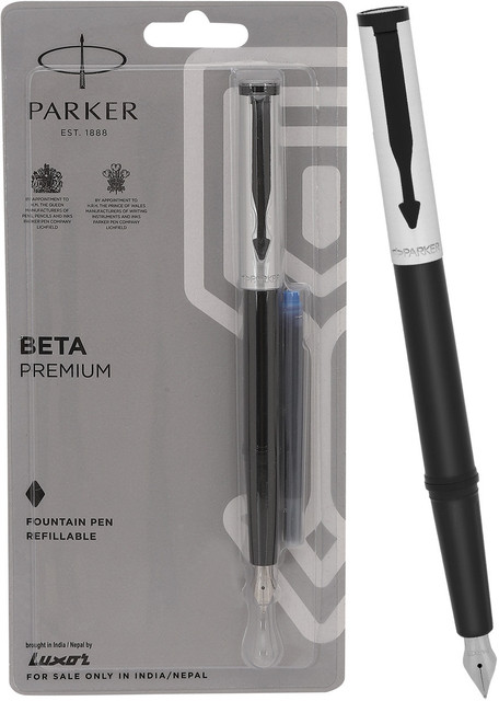 PARKER BETA PREMIUM CT SILVER Fountain Pen Buy PARKER BETA