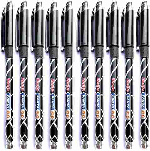 Rorito Fanta Flo 10 Black pens Ball Pen