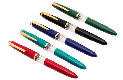 Ledos Set Of Oliver Graduate Medium Nib Window Golden Trims