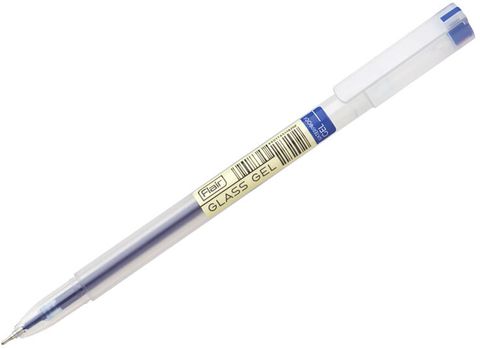 FLAIR Glass Gel Pen (Pack of 50, Ink Color - 40 Blue + 7 Black + 3 Red) - Image 8