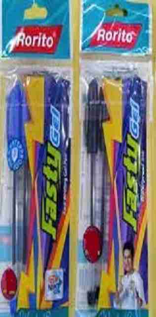 Rorito Fasty Gel Pens 40 Blue 20 Black Set of 60 Pens Gel Pen