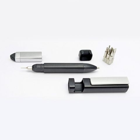 UJJi 10x1 Multi Use Tool Pen Black Silver Blue Ink - Image 7