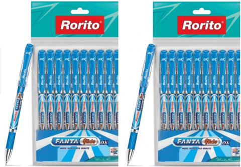 Rorito New Fantaglide DX 20 Blue Ball Pens Fanta Glide Ball Pen - Buy ...