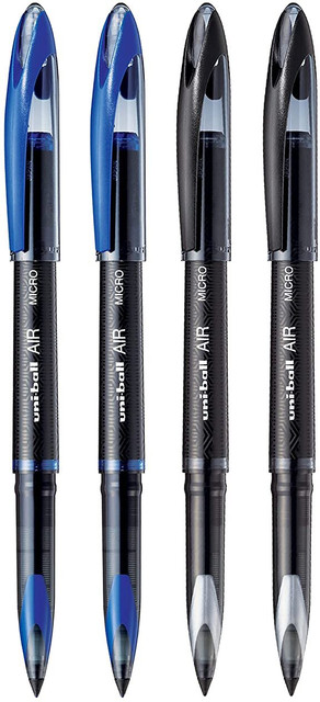 Uniball Air Rollerball Pen, 12-Pack, Blue (1927701