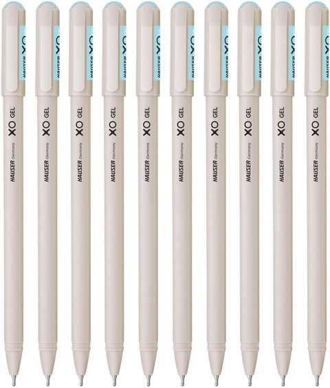 HAUSER XO Gel Pen Wallet Pack Sleek Body Low Viscosity Ink