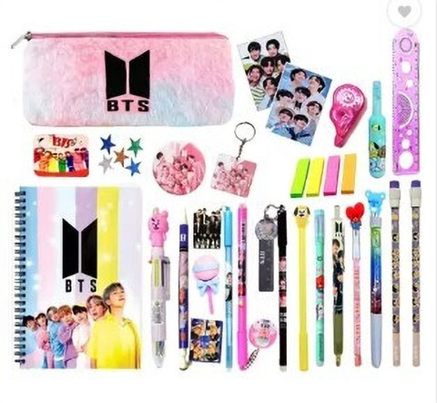 TITIRANGI 27ps BTS Theme Stationery for Girls BTS
