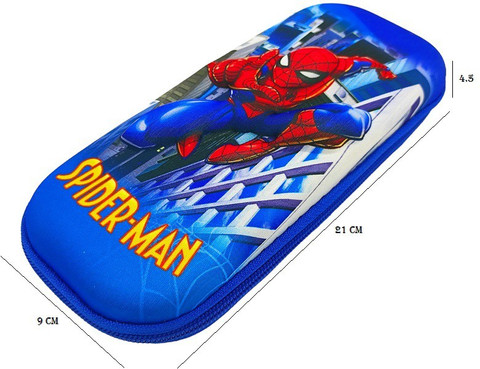 Johnnie Boy 3D Embossed Spiderman Pencil Pouch with