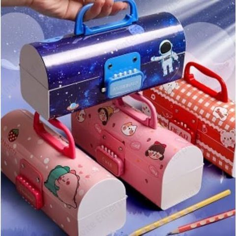 Flipkart.com | PEACORA Password pencil box- Happy day Animal