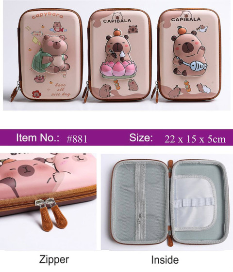 Flipkart.com | Dherik Tradworld Capybara Large Pencil Case - Cute