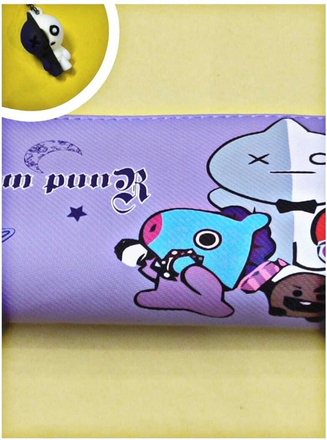 Flipkart.com | AAHANSHOPPE BTS STATIONARY POUCH SINGLE ZIPER WITH