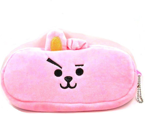 AweStuffs BTS Cooky BT21 Art Polyester Pencil Box
