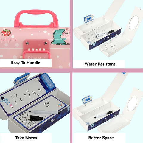 Flipkart.com | KBX Multi-function pencil box/compass box for