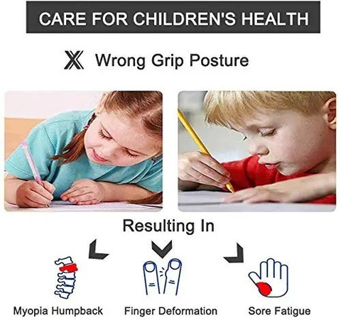 Qweezer Kids Pencil Holder Pen Writing Aid Grip Posture Correction